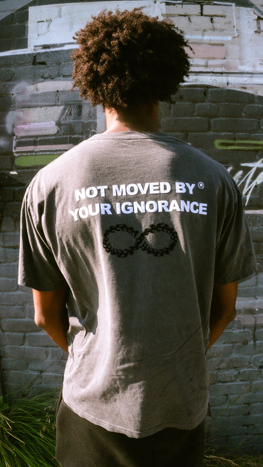 NOT MOVED GREY T-SHIRT